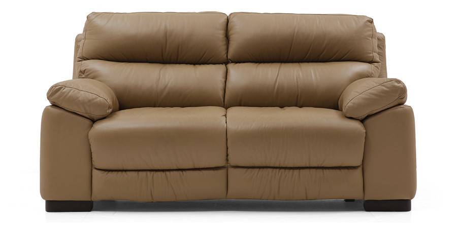 Thiene Sofa (Camel Italian Leather)